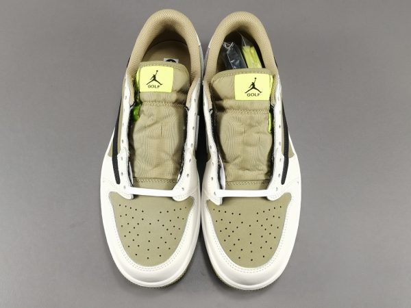 Travis Scott X Jordan Air Jordan 1 Low Glof Low Top Trendy Retro Basketball Shoes - Image 17
