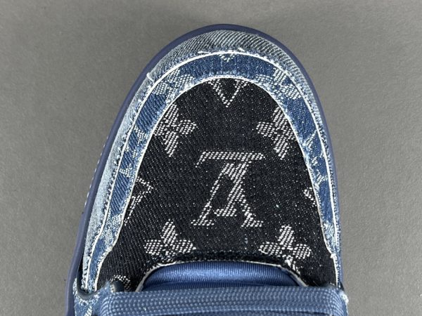 Trainer round toe lace up fashion sneakers - Image 9