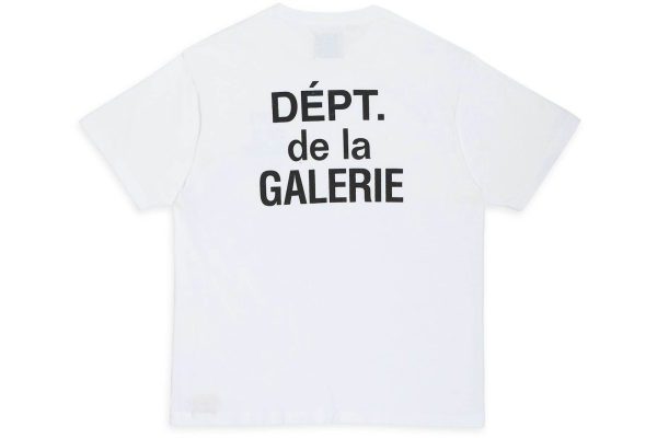 Gallery Dept. French T-shirt White/Black - Image 2