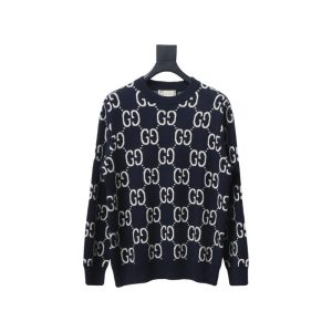 Gucci Classic Double G Jacquard Sweater