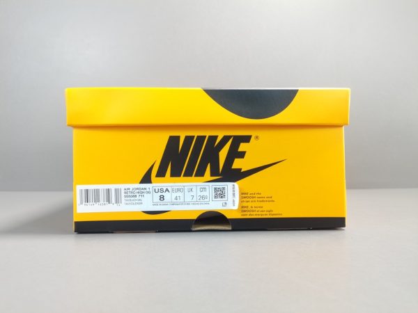 Air Jordan 1 High OG “Yellow Toe” Retro Casual Basketball Shoes - Image 3