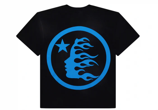 Hellstar Classic T-shirt Black/Blue - Image 2