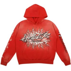 Hellstar Records Hoodie Red pk0218