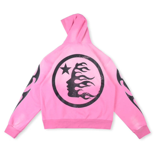 Hellstar Sport Hoodie Pink - Image 2