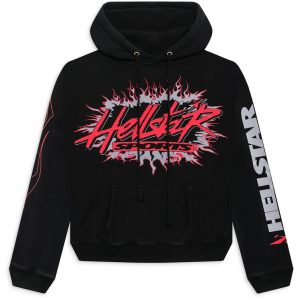 Hellstar Sports Future Flame Hoodie Black