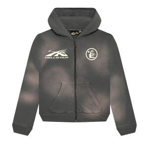 Hellstar Sports Zip-Up Grey