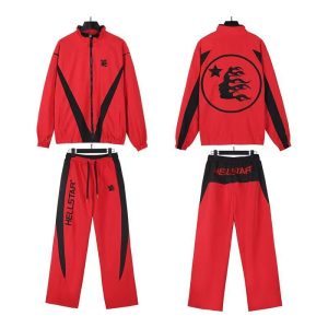 Hellstar Tracksuit Red（full set）