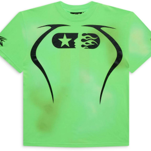 Hellstar Warm Up T-shirt Neon Green