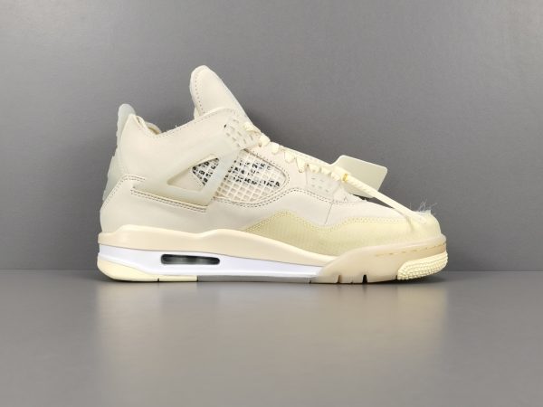 Off-white x Air Jordan 4＂Sail＂ - Image 6