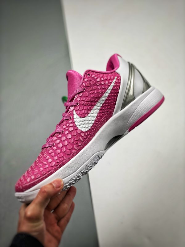 Nike Kobe 6 Kay Yow Think Pink - Image 5