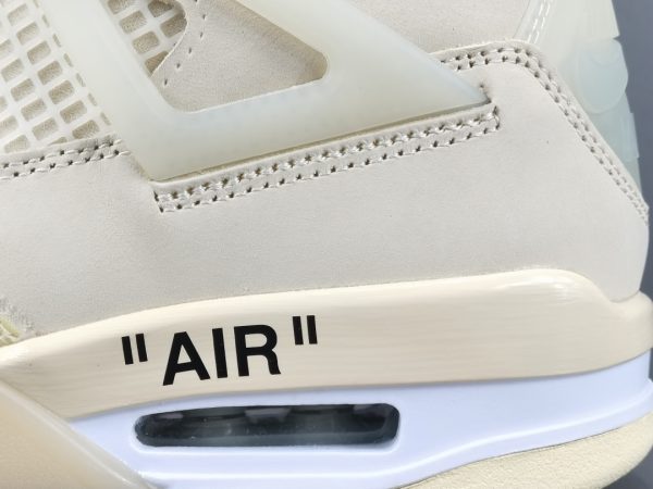 Off-white x Air Jordan 4＂Sail＂ - Image 12