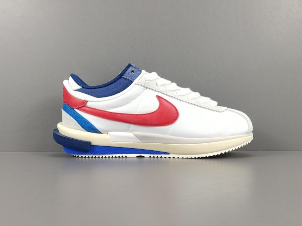 Sacai x Nike Cortez SP “White and University” - Image 6