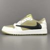 Travis Scott X Jordan Air Jordan 1 Low Glof Low Top Trendy Retro Basketball Shoes