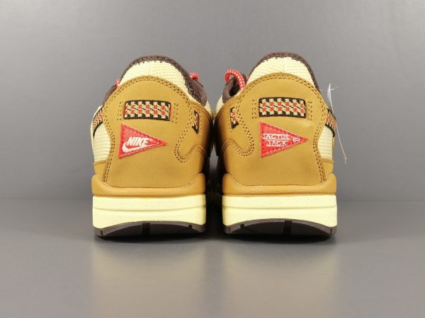 Travis Scott X Nike Air Max 1 ＂Wheat＂ - Image 7