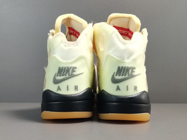 Off-White X Air Jordan 5 Retro SP ＂Sail＂ - Image 7