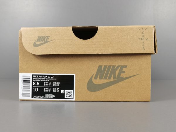 Travis Scott X Nike Air Max 1 ＂Wheat＂ - Image 17