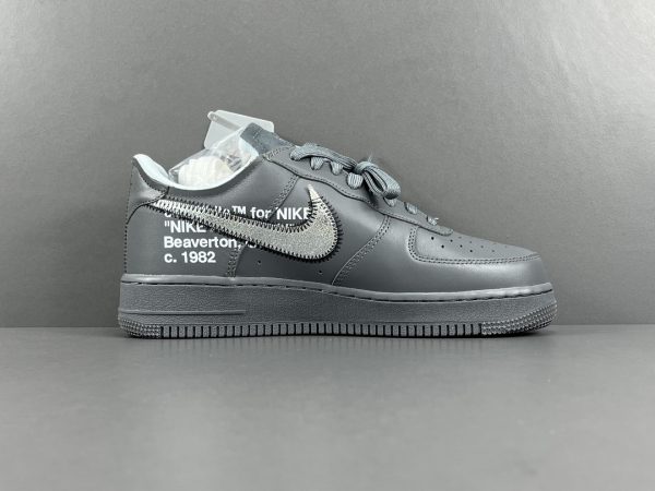 Off-White x Nike  Air Force 1  Low ＂Grey＂ - Image 6