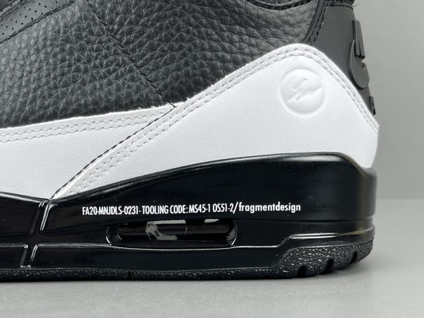 Fragment Design x Jordan Air Jordan 3 “Black/White” - Image 13