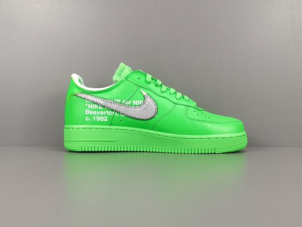 Off-White X Nike Air Force 1 LOW X＂Green＂ - Image 6