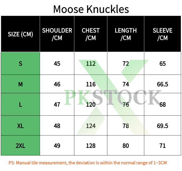 Moose Knuckles ORIGINAL 3Q FUR Black/Whites - Image 2