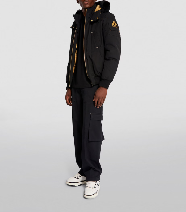 Moose Knuckles Gold Series Little Rapids Bomber Jacket - Image 5