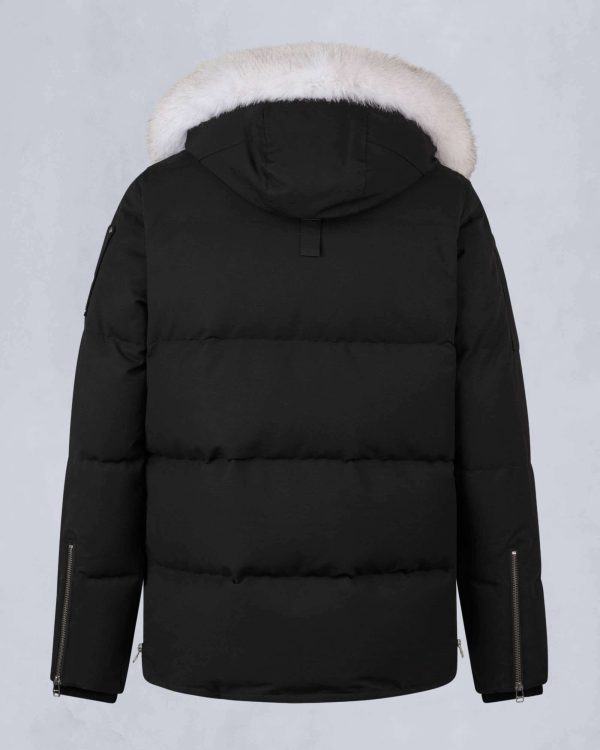 Moose Knuckles ORIGINAL 3Q FUR Black/Whites - Image 3