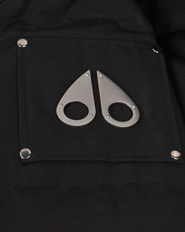Moose Knuckles ORIGINAL 3Q FUR Black/Whites - Image 7