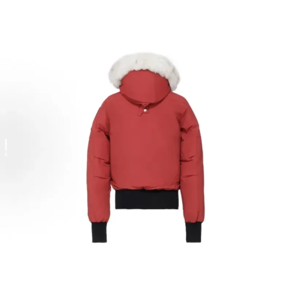 Moose Knuckles Red Jacket Black Wool（NFC) - Image 2