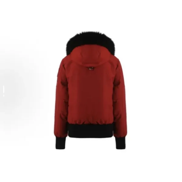 Moose Knuckles Red Jacket Black Wool（NFC) - Image 2