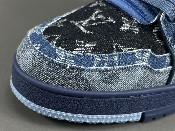 Trainer round toe lace up fashion sneakers - Image 10