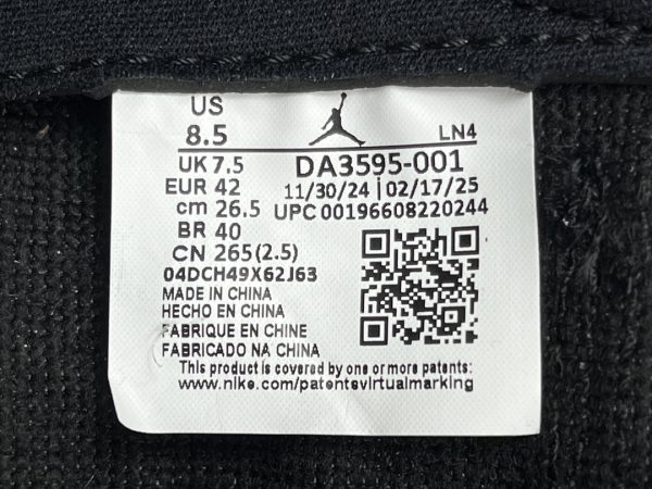Fragment Design x Jordan Air Jordan 3 “Black/White” - Image 14