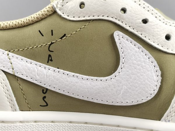 Travis Scott X Jordan Air Jordan 1 Low Glof Low Top Trendy Retro Basketball Shoes - Image 8