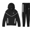Nike Sportswear Tech Fleece Windrunner Black/ Silver Set Reflective