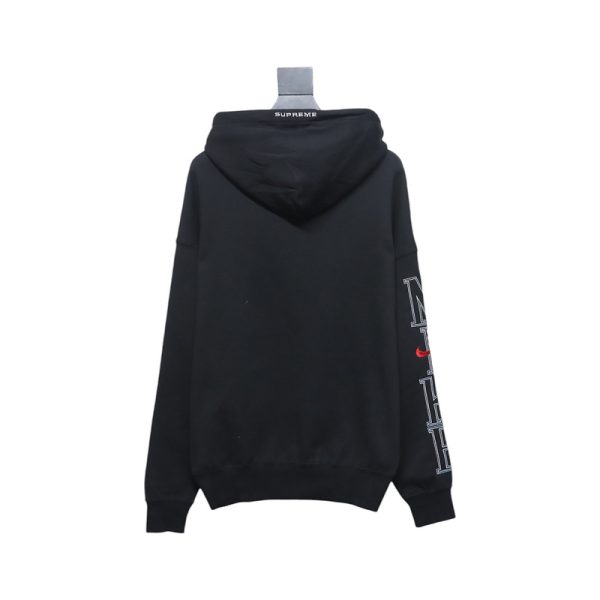 NIKE x SUPREME Nike SUP joint arm embroidered hooded sweatshirt - Image 7