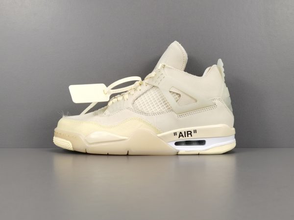 Off-white x Air Jordan 4＂Sail＂ - Image 2
