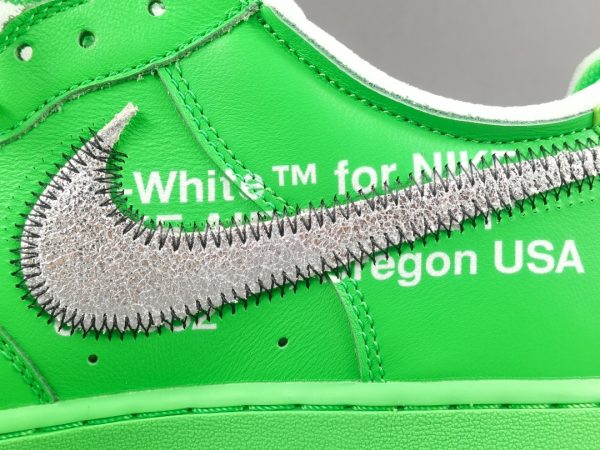 Off-White X Nike Air Force 1 LOW X＂Green＂ - Image 12