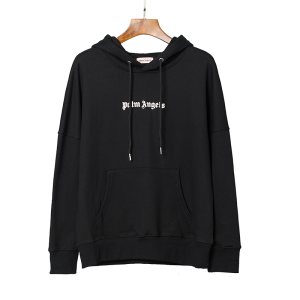 PALM ANGELS Logo-print Hoodie Black