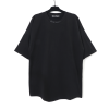 Palm Angels Oversize glittered logo cotton t-shirt