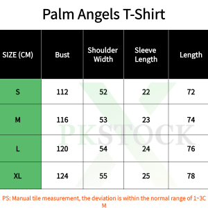 Palm Angels Monogram Spray City T-Shirt Los Angels Black/White