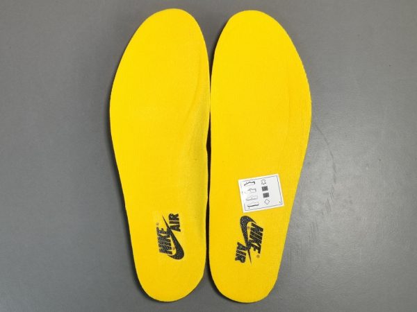Air Jordan 1 High OG “Yellow Toe” Retro Casual Basketball Shoes - Image 4