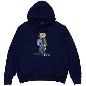 Polo Ralph Laurent Bear Hoodie Navy