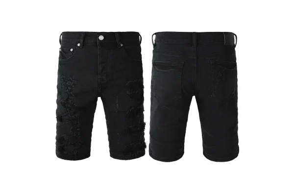 Purple Brand Denim Shorts PK5108 - Image 4