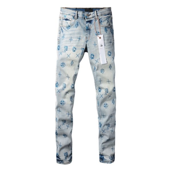 Purple Brand Fashion Men Jeans 9063 - Image 3