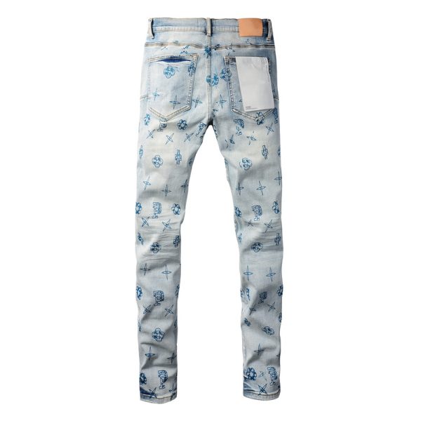 Purple Brand Fashion Men Jeans 9063 - Image 4