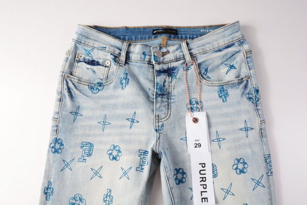 Purple Brand Fashion Men Jeans 9063 - Image 5