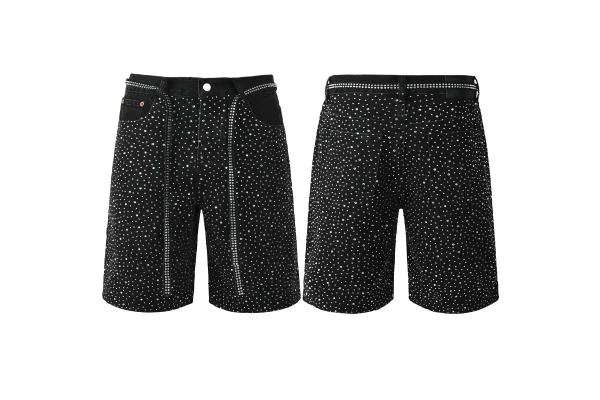 Purple Brand Shorts Denim Shorts PK 0626 - Image 4