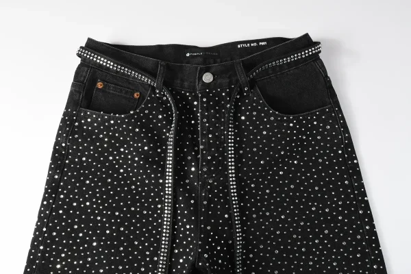 Purple Brand Shorts Denim Shorts PK 0626 - Image 5