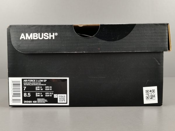 AMBUSH X NiKe Air Force 1 LOw “Game Royal  and Vivid Sulfur “ - Image 17