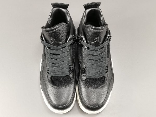 Jordan  Air Jordan 4 retro pony hair black - Image 4