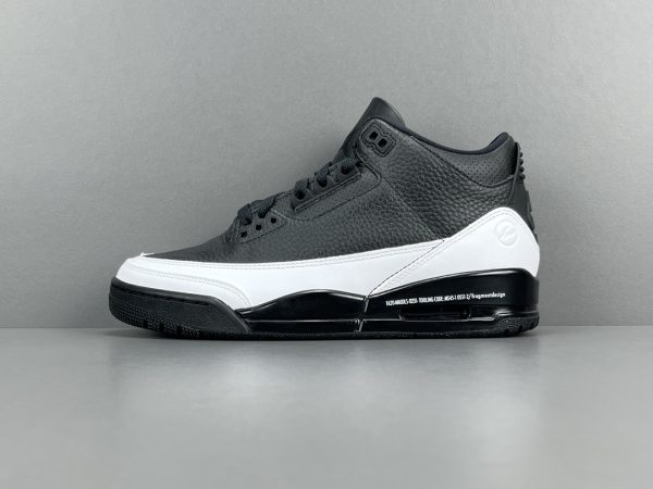 Fragment Design x Jordan Air Jordan 3 “Black/White” - Image 2
